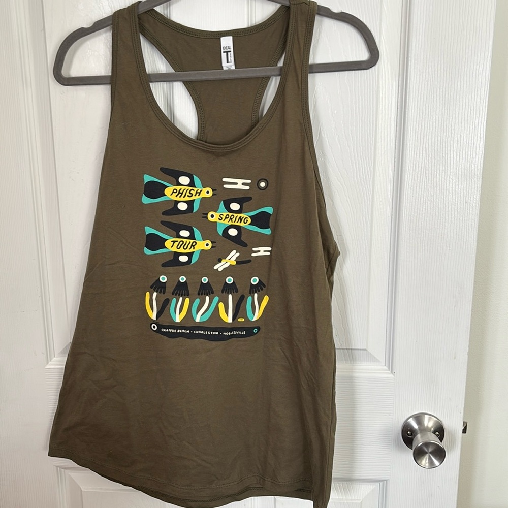 Phish concert t back tank.   Ladies XXL